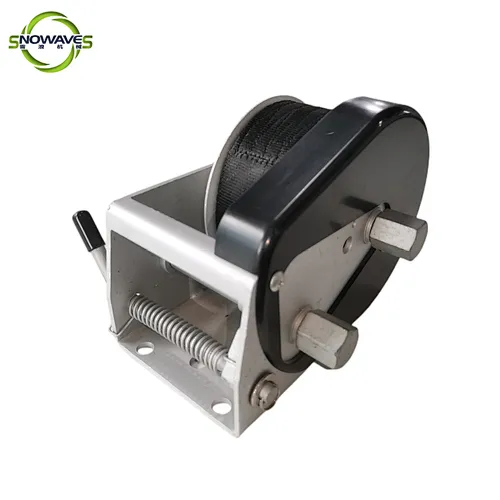 1500LBS Hand Winch for Car (Webbing) Active handle SIDE COVER